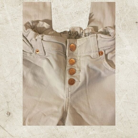 Cat & Jack White Skinny Jeans - Picture 3 of 9